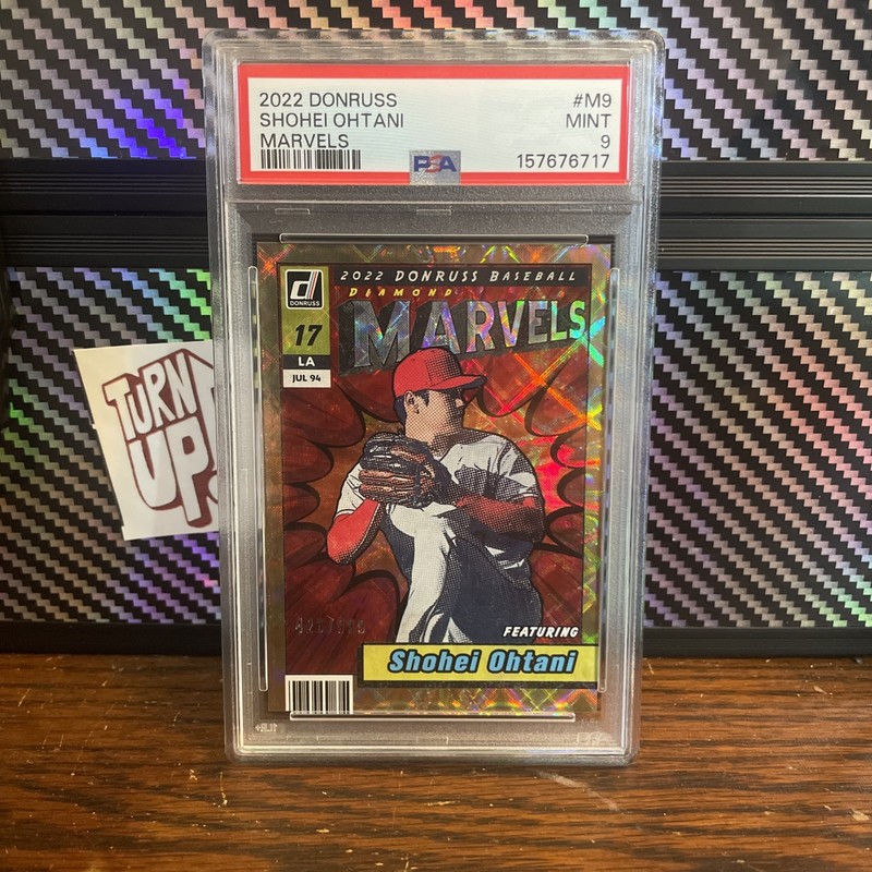 2022 Panini Donruss - Marvels Shohei Ohtani #M-9 /999