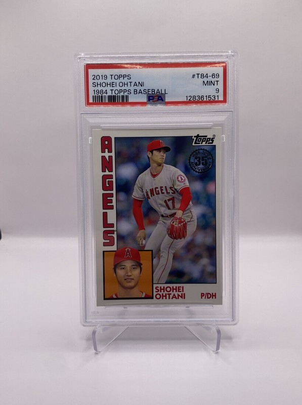 PSA 9 SHOHEI OHTANI 2019 Topps #T84-69 Topps '84 view 1