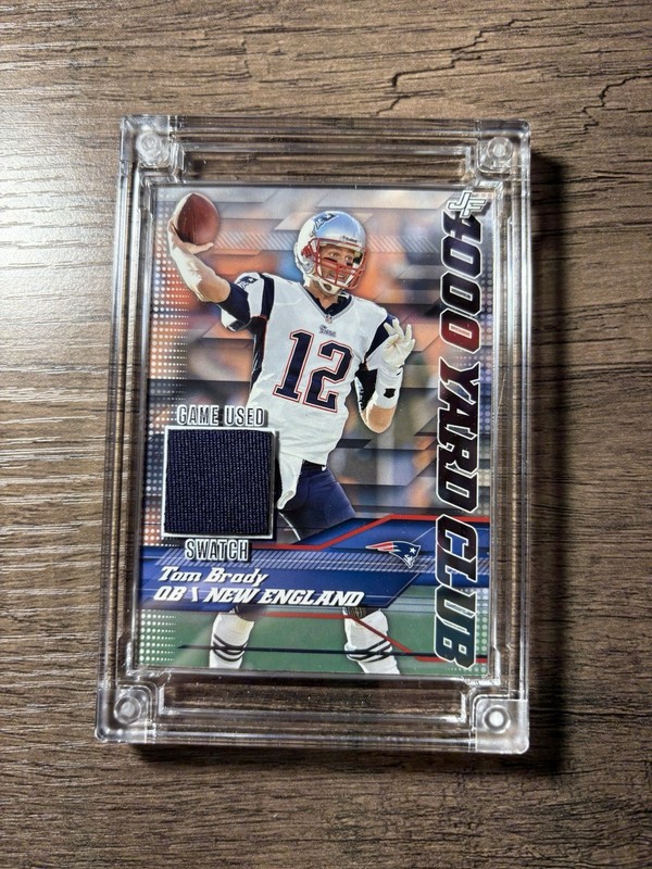 Tom Brady 2025 Jersey Fusion Game Used Patch Pants Worn 2008 Patriots