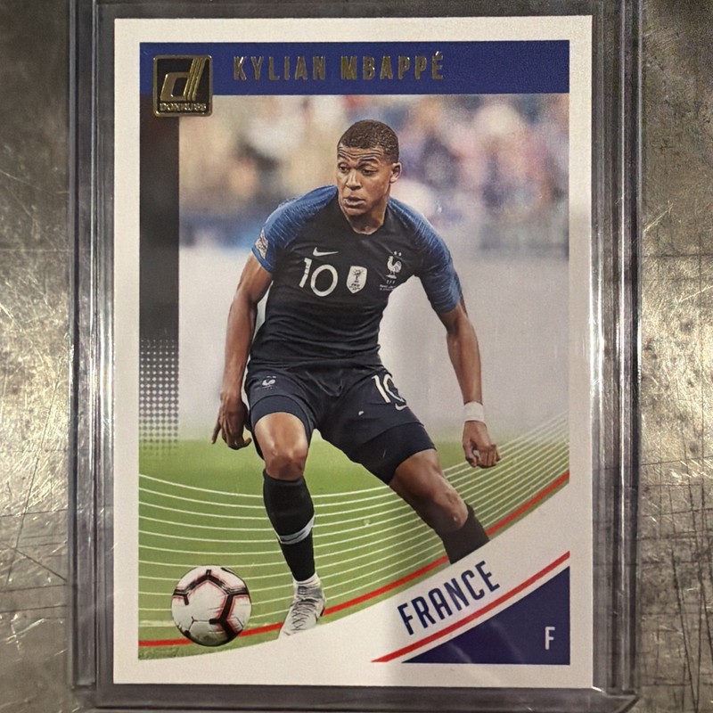 2018-19 Panini Donruss Kylian Mbappe #132 Rookie RC