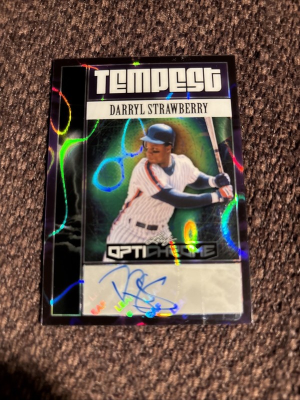 2025 Leaf Optichrome Baseball Darryl Strawberry Auto 1/1