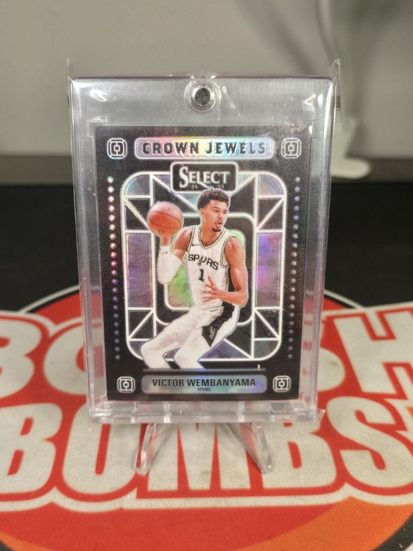 2024-25 Panini Select - Crown Jewels Victor Wembanyama #8