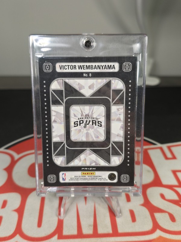 2024-25 Panini Select - Crown Jewels Victor Wembanyama #8 view 2