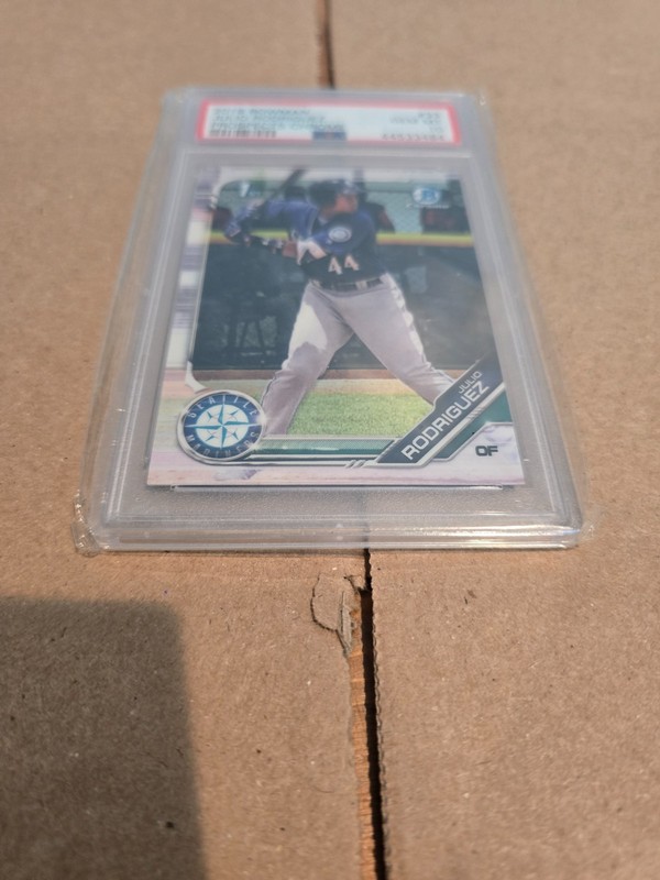 2019 Bowman - Chrome Prospects Julio Rodriguez #BCP-33 (RC) - PSA 10 GEM MT view 2
