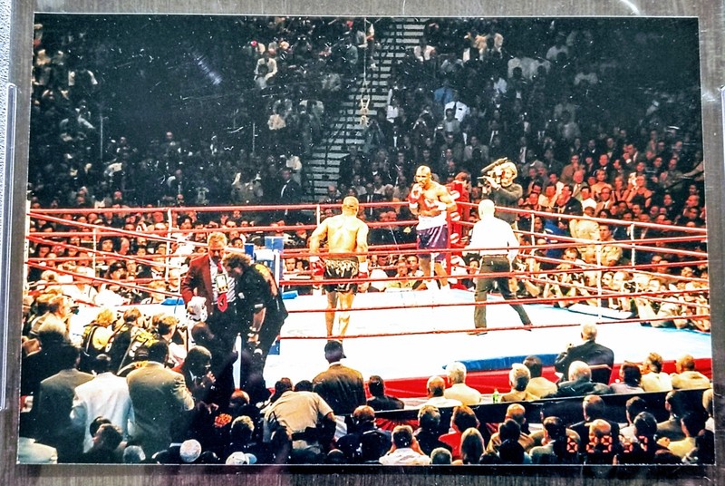 1997 Mike Tyson & Evander Holyfield "Bite Fight" TYPE 1 Original Photo PSA