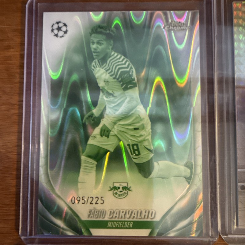 Topps Chrome UEFA Stadium Club, Panini Prizm Soccer, /50, /75, /150 & RC Lot view 2