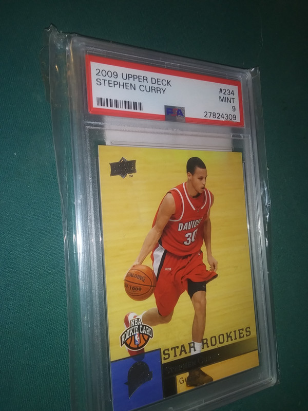 2009-10 Upper Deck - Star Rookies Stephen Curry #234 (RC) PSA 9 *Mint*