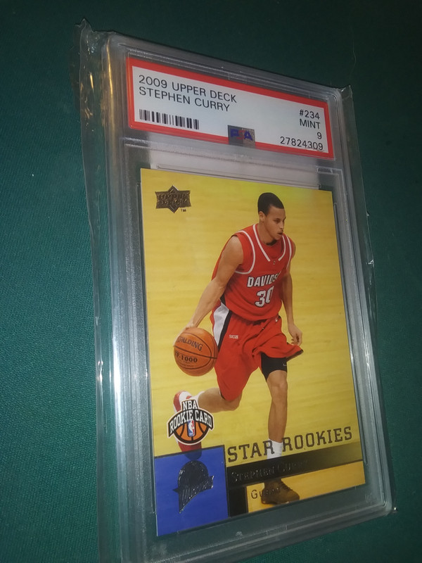 2009-10 Upper Deck - Star Rookies Stephen Curry #234 (RC) PSA 9 *Mint* view 2