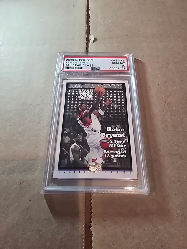 2008 Upper Deck - All-Star Class #AS-KB - Kobe Bryant - PSA 10 GEM MT Lakers