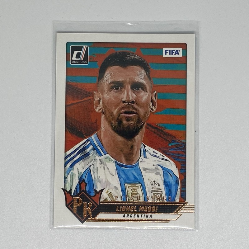 2024-25 Panini Donruss Fifa Pitch Kings Lionel Messi #10 Argentina ￼