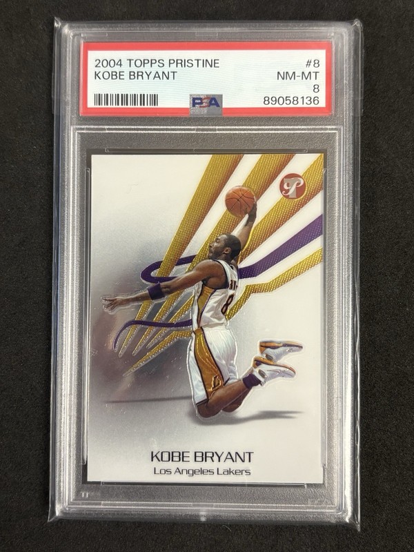 2004-05 Topps Pristine #8 Kobe Bryant PSA 8