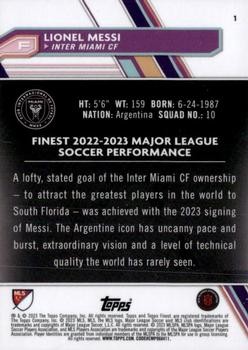 2023 Finest MLS #1 Lionel Messi view 2