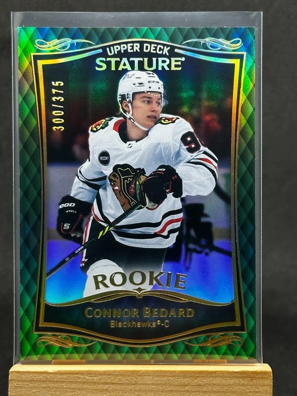 Connor Bedard 2023-24 Stature Rookie Green /375