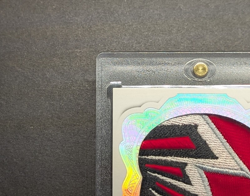 CALVIN RIDLEY Rookie Auto 2018 Flawless Booklet Nasty Logo Patch SSP /10 RPA view 2