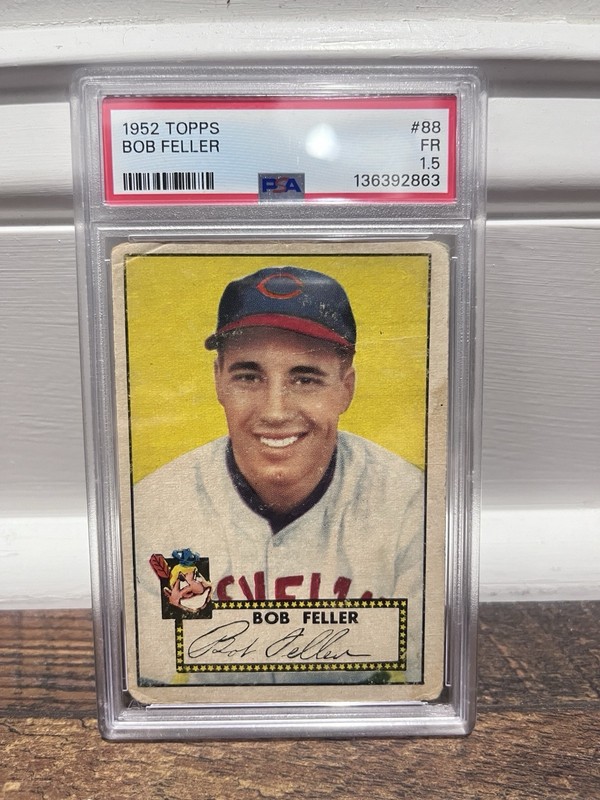1952 Topps #88 Bob Feller - PSA 1.5