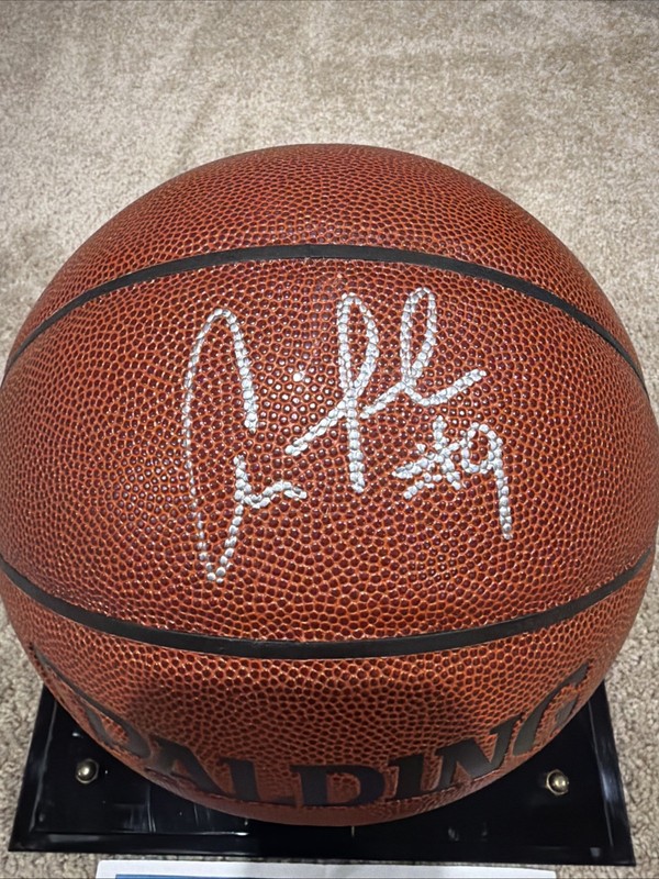 Andre Iguodala Autographed Spalding Basketball -PSA Authenticated -Free Case! view 2