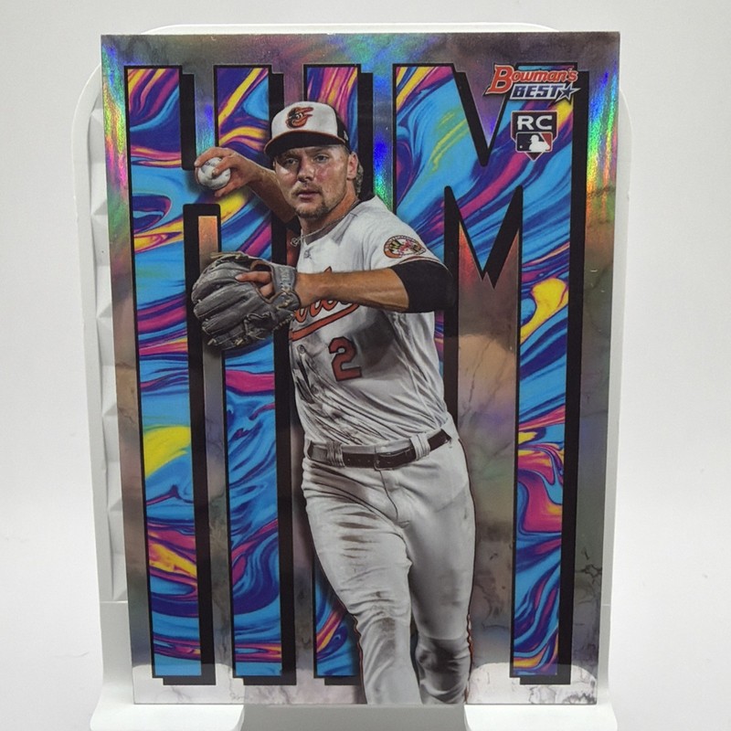 2023 Bowman's Best - HIM - Gunnar Henderson #HIM-6 (RC) SP view 1