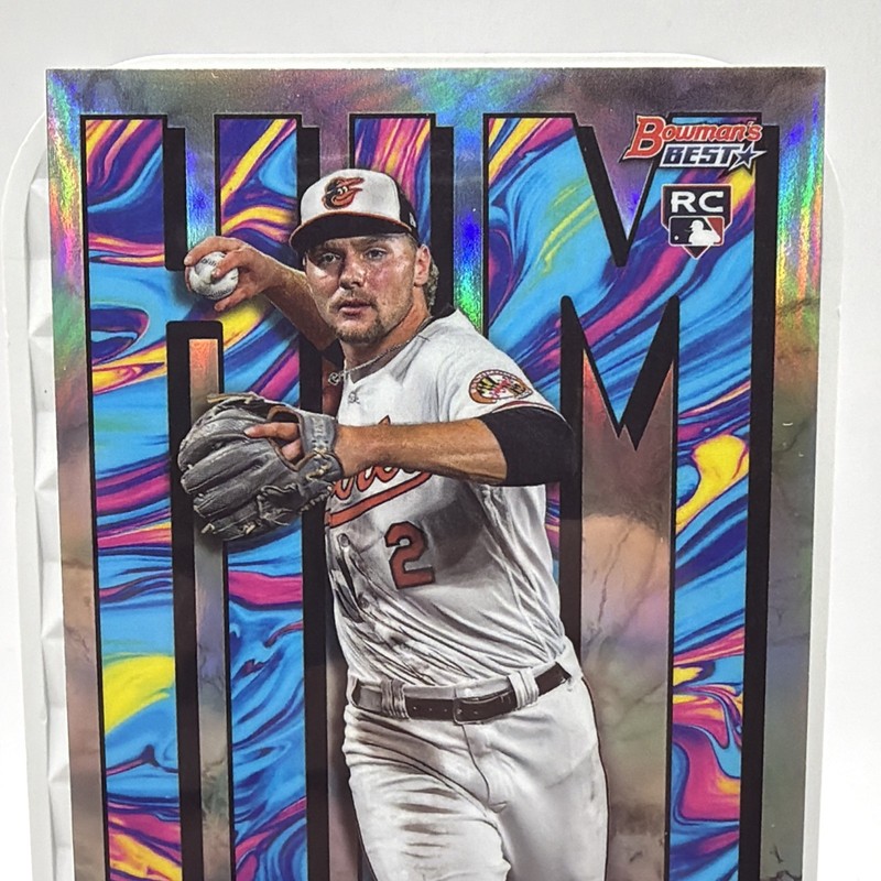 2023 Bowman's Best - HIM - Gunnar Henderson #HIM-6 (RC) SP view 2