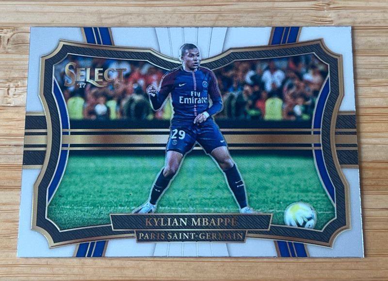 2017-18 Panini Select Field Level Kylian Mbappe #224 Rookie RC