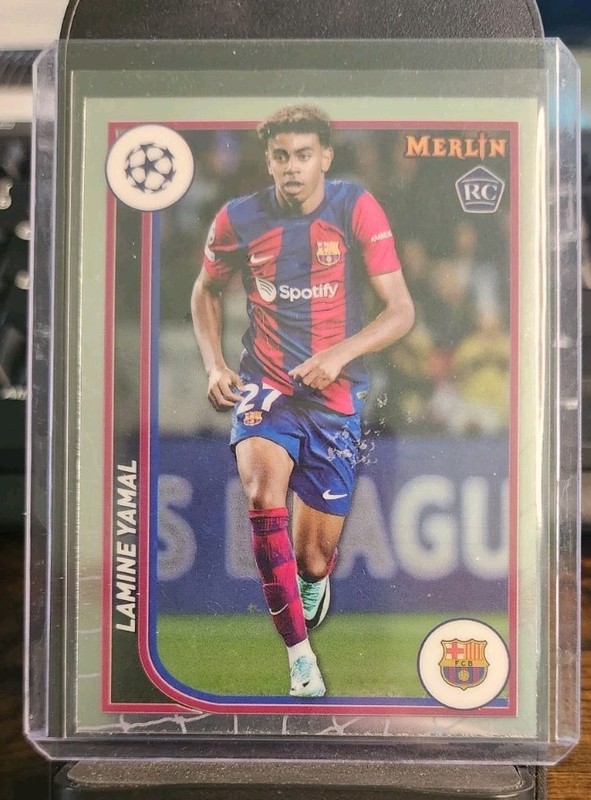 2023-24 Topps Merlin Uefa Club Competitions - Lamine Yamal #27 (RC)