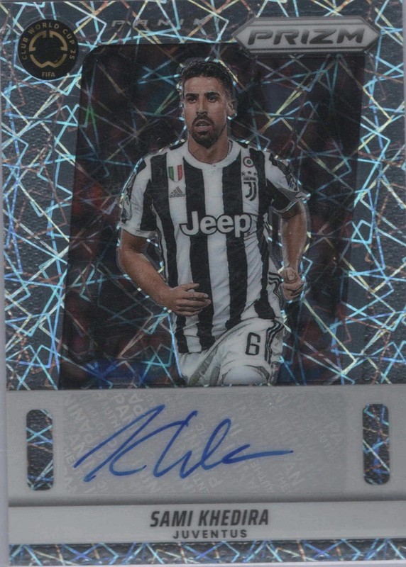 Panini 2025 Prizm FIFA Club World Cup Sami Khedira Juventus #FA-SK Auto view 1