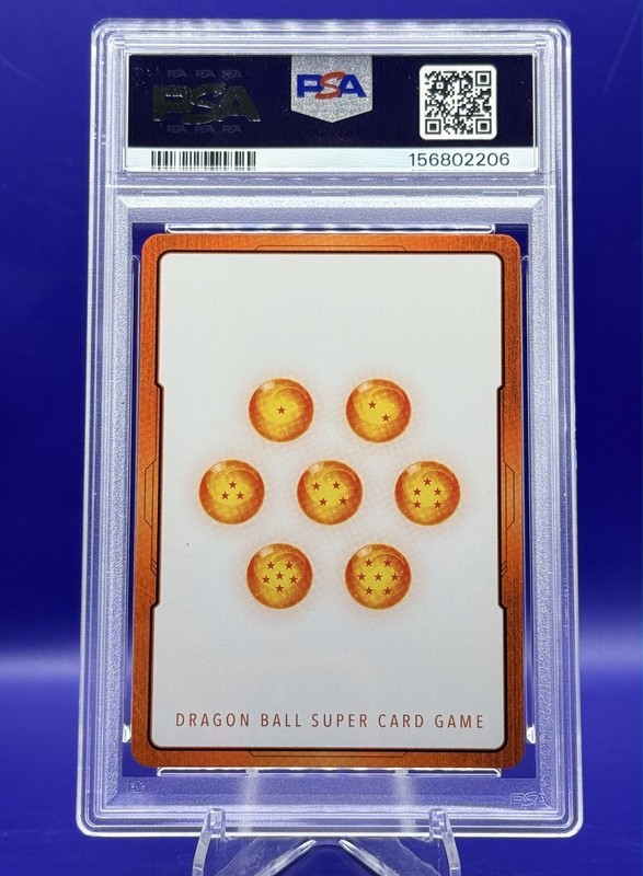 DBS Fusion World 2nd Anniversary Energy Marker UI Goku E-127 PSA 10 view 2