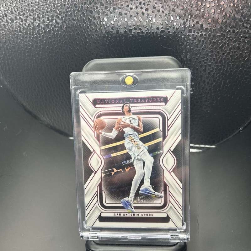2024-25 Panini National Treasures Victor Wembanyama Pink /15