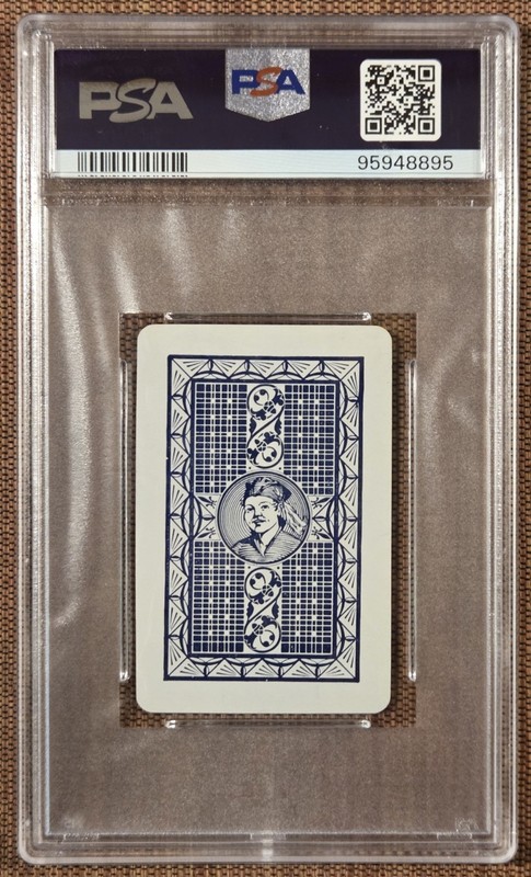 1935 Whitman Party Stunts Ty Cobb Detroit Tigers Baseball Card PSA 8 NM/MT HOF view 2