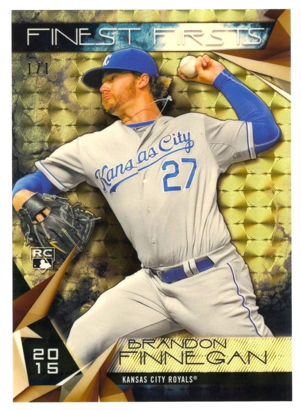 2015 Topps Finest Superfractor Brandon Finnegan Rookie RC 1/1 1 of 1 Chrome SP