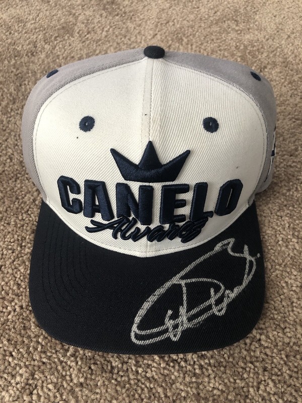Saul Canelo Alvarez Signed Hat PSA DNA COA Autographed Boxing