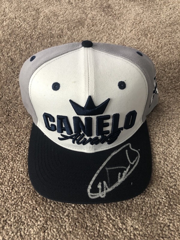 Saul Canelo Alvarez Signed Hat PSA DNA COA Autographed Boxing
