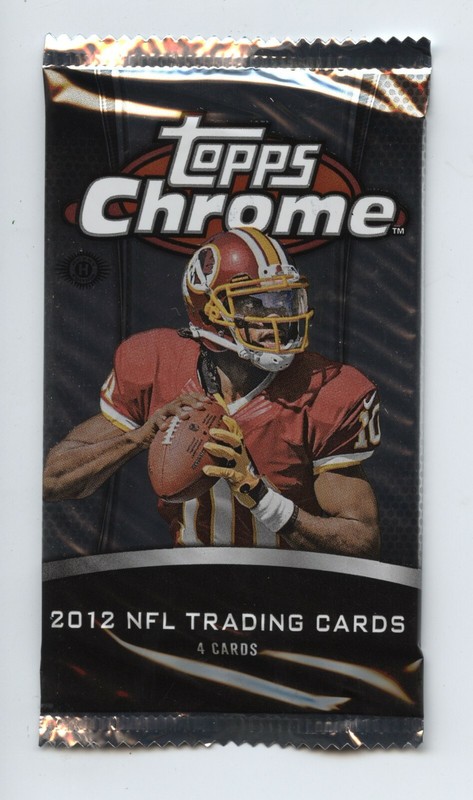 2012 Topps Chrome Football HOBBY PACK! Russell Wilson RC REFRACTOR AUTO PSA 10