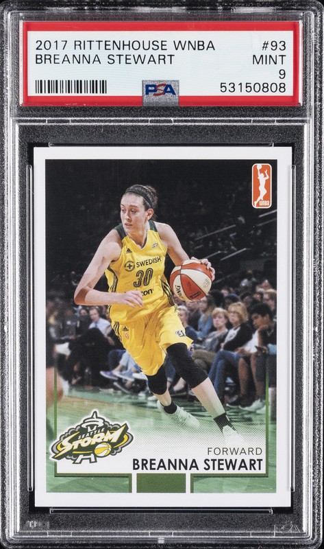 2017 RITTENHOUSE WNBA #93 BREANNA STEWART PSA 9