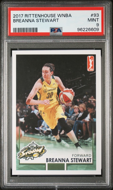 2017 RITTENHOUSE WNBA #93 BREANNA STEWART PSA 9