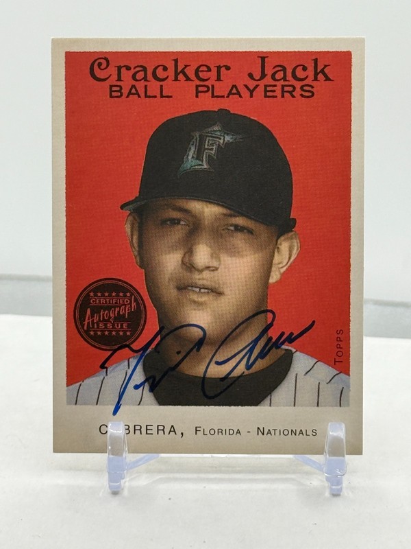 Miguel Cabrera singles! Game-Used, Auto, Ser #, Inserts! You choose!