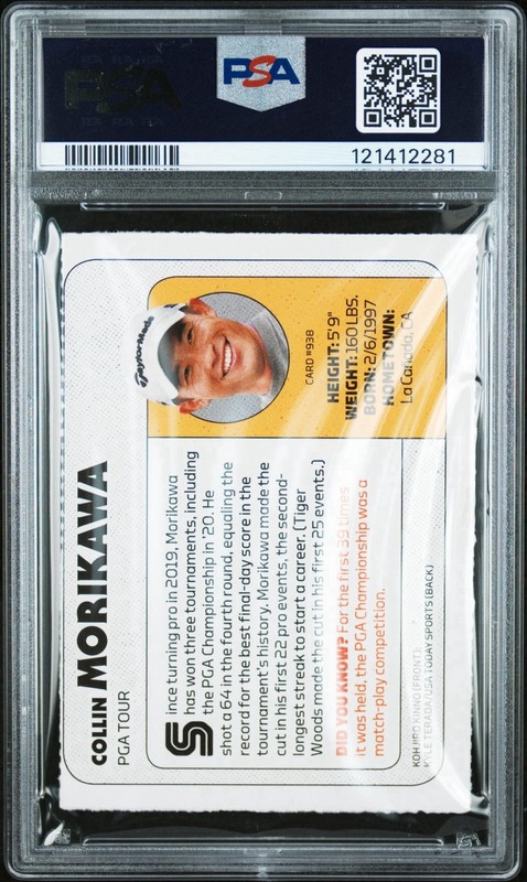 COLLIN MORIKAWA SIGNED 2020 SI S.I. FOR KIDS ROOKIE CARD PSA/DNA AUTO 10 view 2
