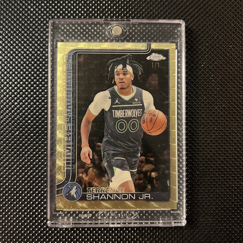 2025-26 Topps Chrome Terrence Shannon Jr. #198 Superfractor 1/1
