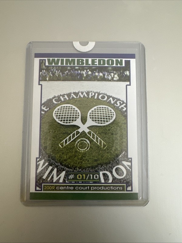 2009 PETE SAMPRAS ROGER FEDERER Wimbledon Centre Court Kings Tennis #1 Of 10 ! view 2