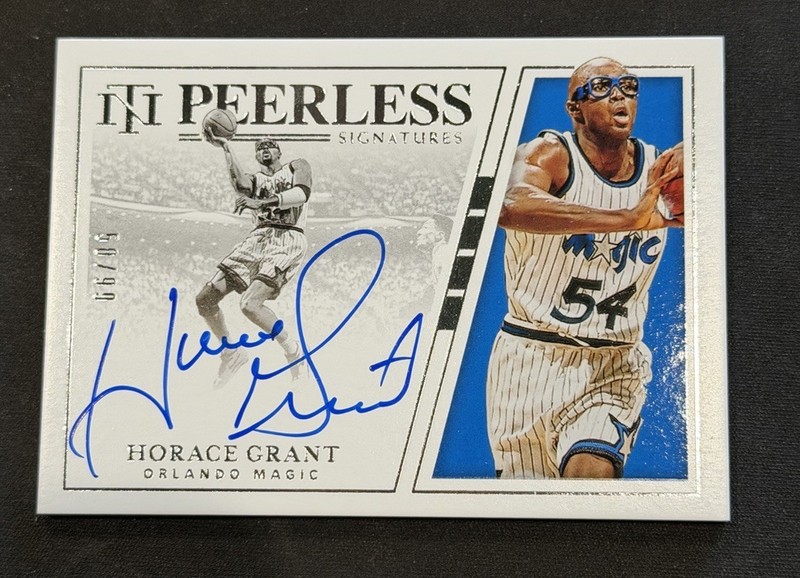 Horace Grant 2019-20 National Treasures Auto /99 Peerless Signatures 🔥PS-HGR 