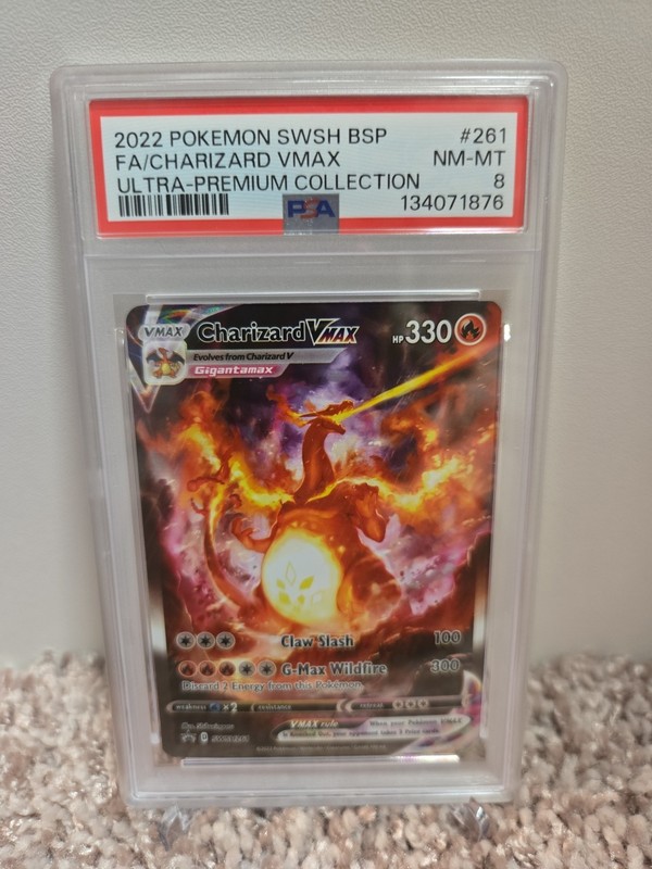 PSA 8 Charizard VMAX #SWSH261 Ultra Premium Collection