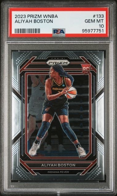 ALIYAH BOSTON 2023 PANINI PRIZM WNBA #133 - Fever - PSA 10