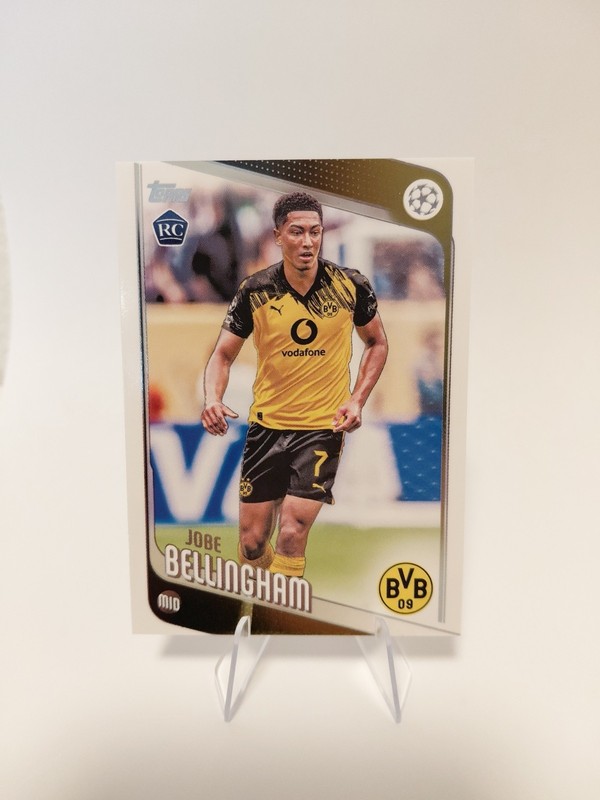 Jobe Bellingham Rookie - 2026 Topps UCL Bellingham RC Borussia Dortmund view 2