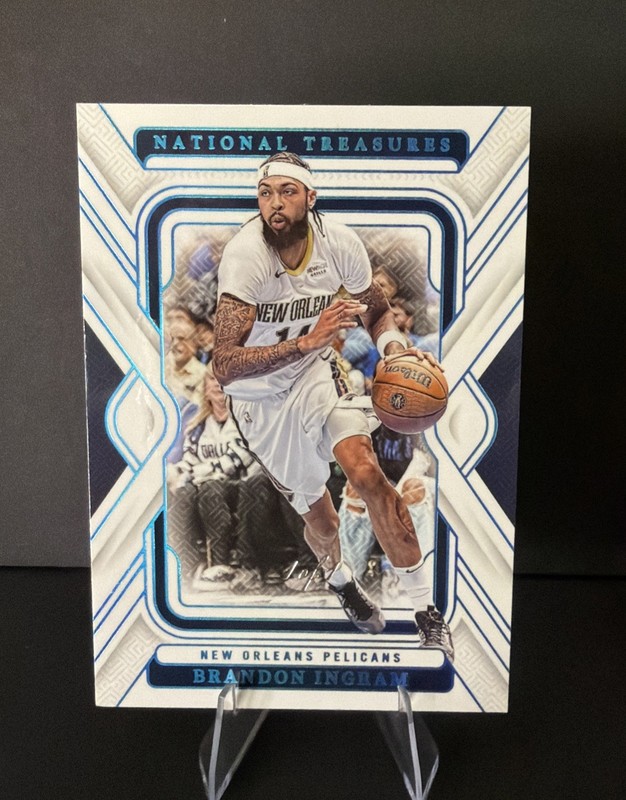 2024-25 Panini National Treasures Brandon Ingram #66 Platinum 1/1 One of One