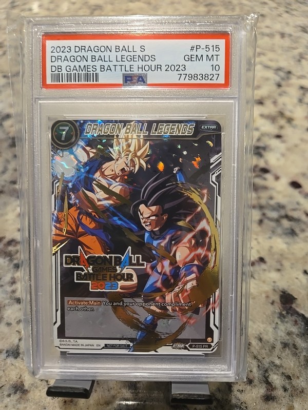 Dragon Ball Super PSA 10 DB Games Battle Hour 2023 Fighter Z P515