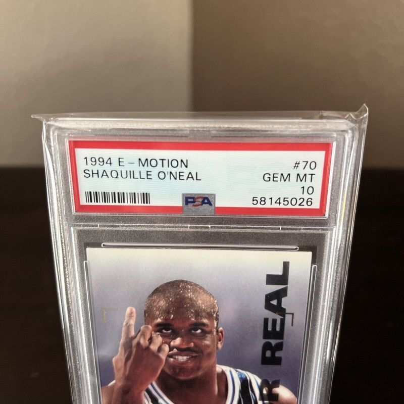 SHAQUILLE O'NEAL 1994 EMOTION (E-MOTION) PSA 10 view 2