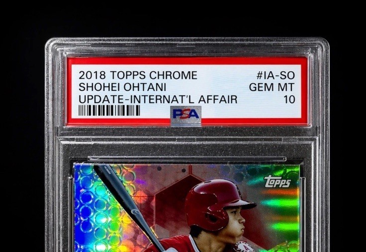 Shohei Ohtani 2018 Topps CHROME PSA 10 Rookie RC INVEST $$$ IA-SO GEM MINT 🇺🇸 view 2