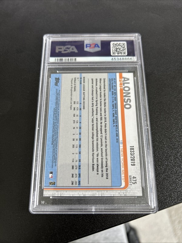 2019 Topps - Pete Alonso #475 Gold /2019 (RC) view 2