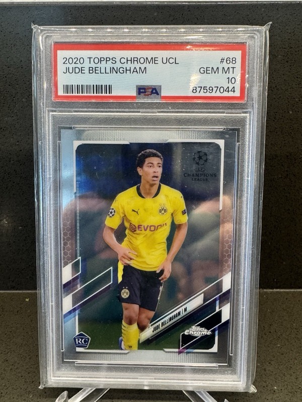 2020-21 Topps Chrome Uefa Champions League - Jude Bellingham #68 (RC)