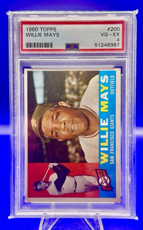 1960 Topps - Willie Mays #200 PSA 4 VG-EX