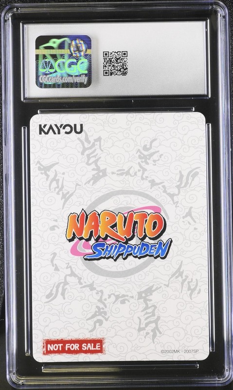 2025 Kayou Naruto Promo PSA Magazine Naruto Uzumaki #NRSA-PR-003 CGC 8.5 view 2